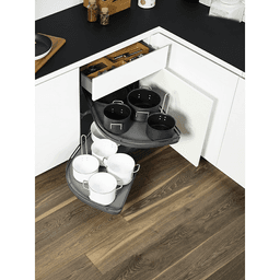 LeMans II 47-1/4" Highboard Kit, White Alt 2 - Image