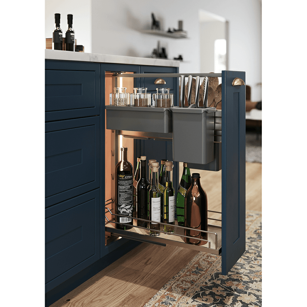 DISPENSA Base Pull-Out Frame Set, Champagne, 24"-32" Height Main - Image