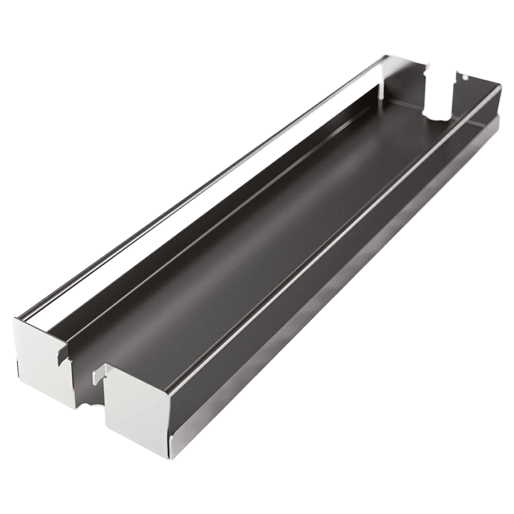 5" DISPENSA Base Pull-Out Metal Shelf, Champagne (2/Piece) Main - Image