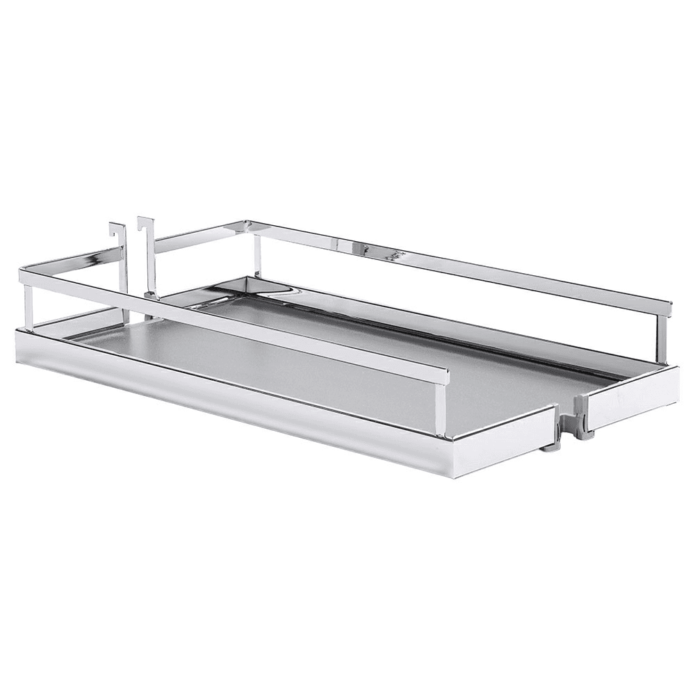 14" DISPENSA Arena Classic Shelf, Chrome/Anthracite (2/Piece) Main - Image
