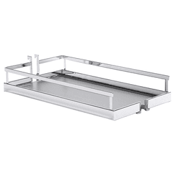 14" DISPENSA Arena Classic Shelf, Chrome/Anthracite (2/Piece) Main - Image