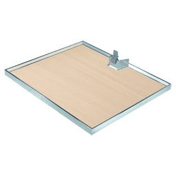 5-Shelf LAVIDO Large Pantry Pull-Out Kit with Soft-Open/Soft-Close/Arena Plus Shelves, Chrome/Maple Alt 1 - Image
