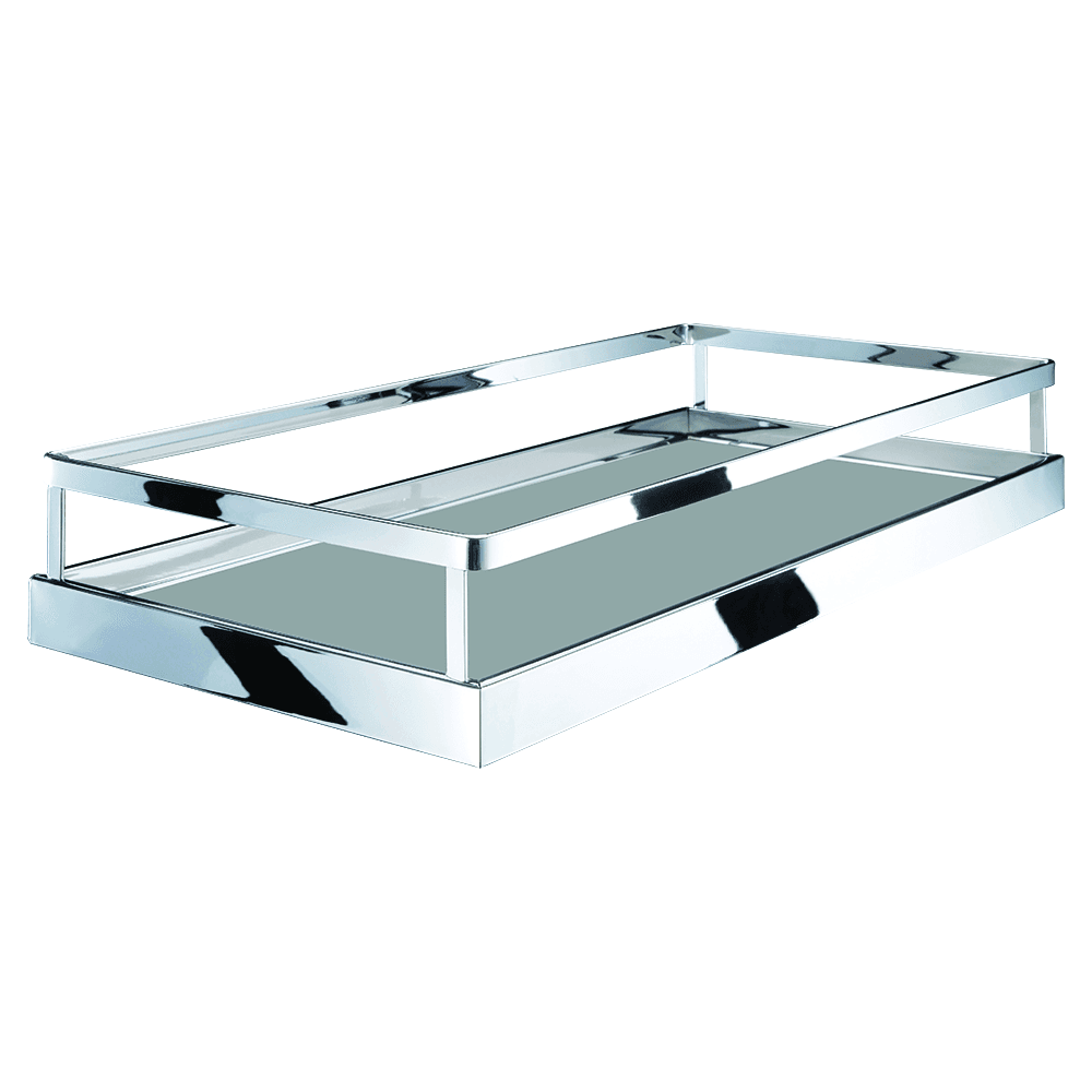 6-Shelf TANDEM Large Pantry Pull-Out Kit with Soft-Open/Soft-Close/Arena Plus Style Shelves, Chrome/Anthracite Main - Image