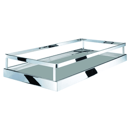 6-Shelf TANDEM Large Pantry Pull-Out Kit with Soft-Open/Soft-Close/Arena Plus Style Shelves, Chrome/Anthracite Main - Image