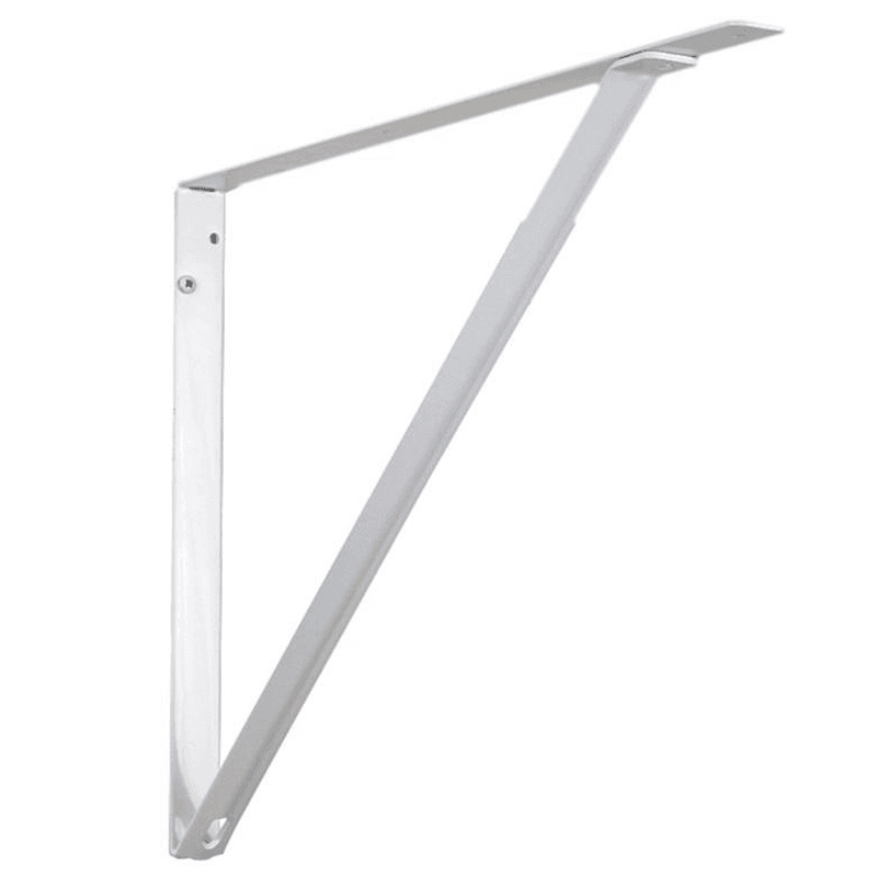 Closet-Pro 1" Shelf Bracket in White Finish by Knape And Vogt