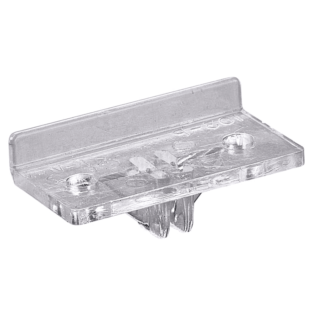 Clear Finish KV103 Regular-Duty Shelf Rest for Knape And Vogt 1" Adjustment Standards and Brackets