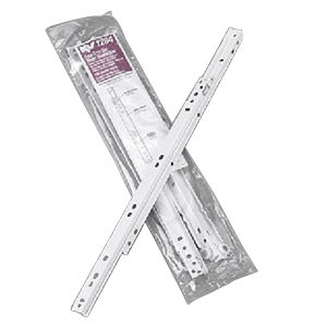 Top-quality 1284 Epoxy Coated Side-Mount Euro Drawer Slide with Positive Lock-out Feature