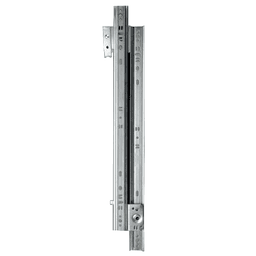 1300 Drawer Slide with 75lb Capacity, Zinc Finish, 12"