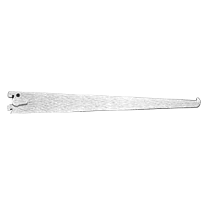 Knape And Vogt 12" Standard-Duty Lock Lever Bracket - Anochrome Finish