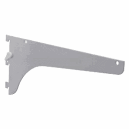 16" KV160LL Standard-Duty Lock Lever Bracket in Anochrome Finish with Two Engagement Teeth at Rear