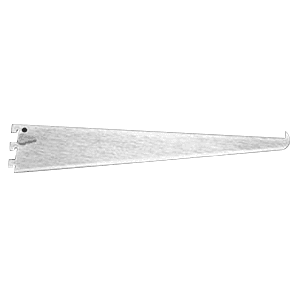 24" KV161LL Standard-Duty Lock Lever Bracket - Anochrome Finish - Knape And Vogt
