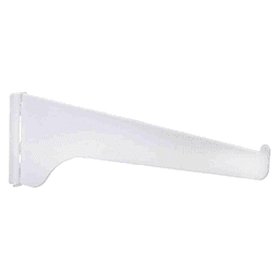 KV180 Bracket with Shelf Retaining Lip, Spring Clip for Stability and Friction Lock