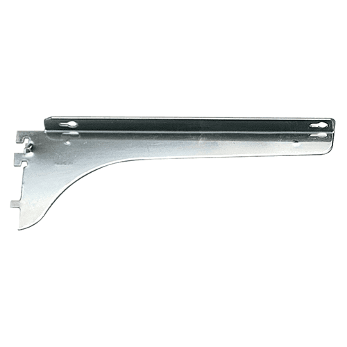 12" KV183 Heavy-Duty Center Flange Shelf Bracket - Anochrome Finish - Knape And Vogt