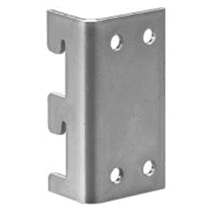 KV183 Left Flange Shelf Bracket - Anochrome Finish - Close-Up