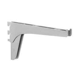 KV185 Double Slot Shelf Bracket - Heavy-Duty - Anochrome Finish - Main Image