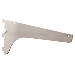 12" KV187 Super Heavy-Duty Lock Lever Shelf Bracket, Stainless Steel Finish by Knape And Vogt