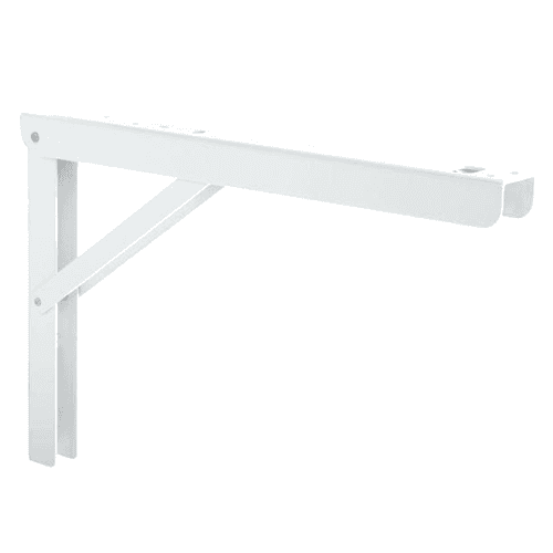 Knape And Vogt Folding L-Bracket 400mm Zinc Finish - Image 2