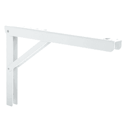 Knape And Vogt Folding L-Bracket 400mm Zinc Finish - Image 2