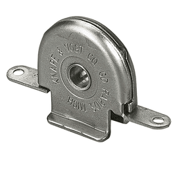 Knape And Vogt 402 Enclosed Ball Bearing Sheave, Steel Finish for sliding wood doors