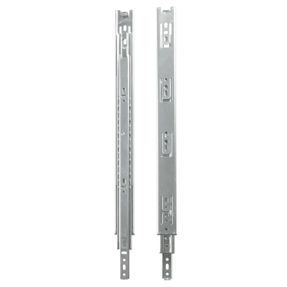 4400 Drawer Slide with 65lb Capacity, Full Extension, Zinc Finish