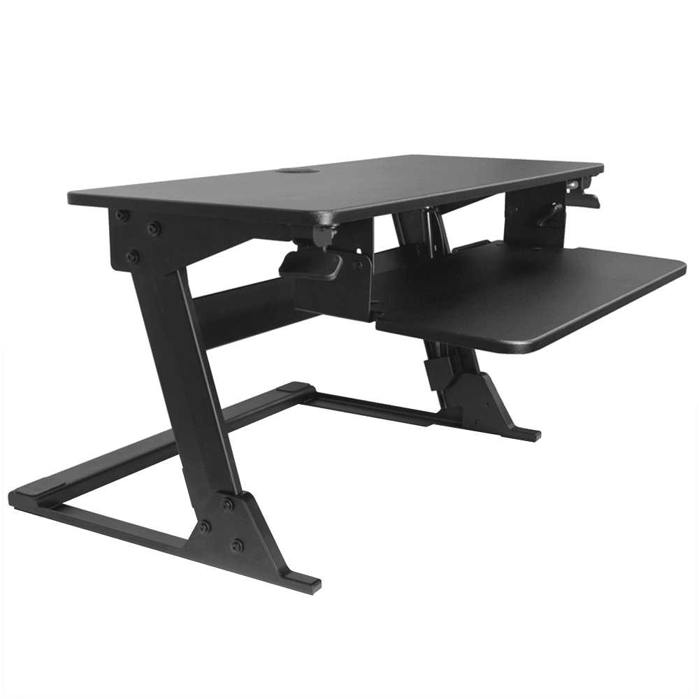 Large Work Surface with Grommet Hole and 35 lb. Technology Support