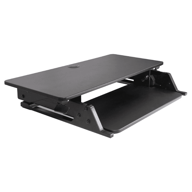 Volante Sit-Stand Workstation in Black - Easily Convert Your Desk