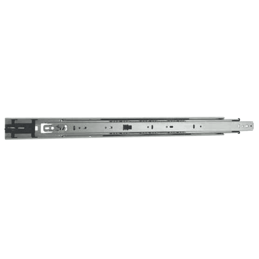 6500 Drawer Slide with 125lb Capacity, Full Extension, Side-Mount, Zinc, 22 - Knape And Vogt