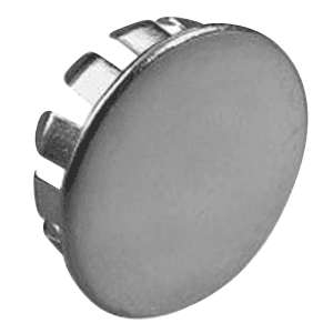 KV732 1-5/16" Diameter Closet Rod End Caps, Anochrome Finish - End Cap for Closet Pole Tubing - Scratch-Resistant Chrome-Like Finish - Knape And Vogt
