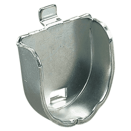1-1/16" Closet Rod Flange - Anochrome Finish