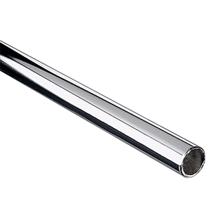 5 1-5/16" Diameter Closet Rod, Chrome Finish, Knape And Vogt