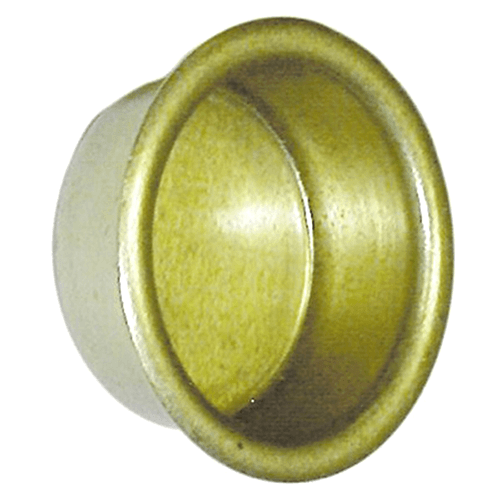 Nickel Plated 31/32" x 1/4" Flush Finger Pull for Bypass Doors