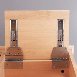 Knape And Vogt 8050 EZ Hinged Door Slide, a reliable and durable solution for your cabinet