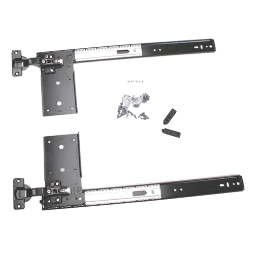 Three-Way Adjustable Clip-On Door Hinge with 35mm Cup Bore Diameter, Cushioned Stops and Door Hold-Out Feature