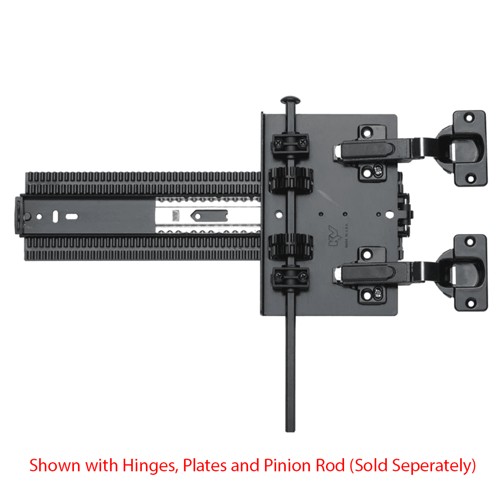 KV8091 4x4 pocket door slide - Dual rack and pinion system