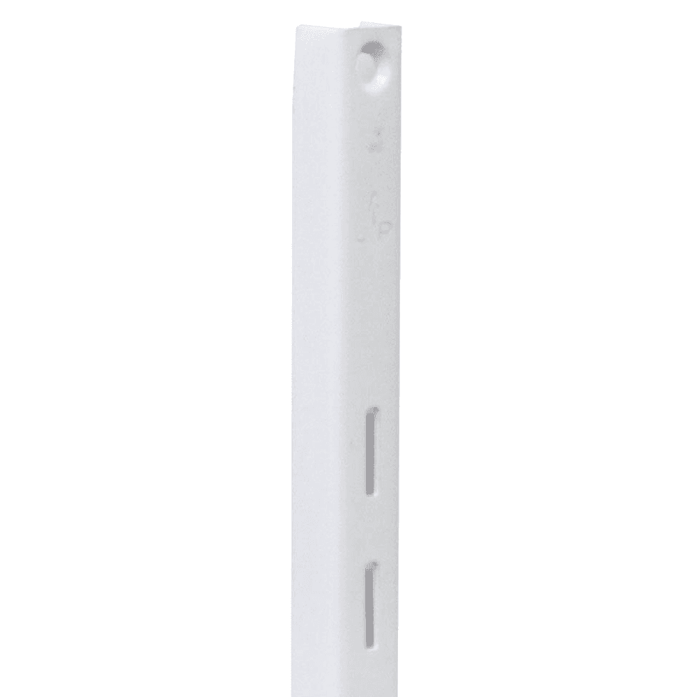 Knape And Vogt 72" KV80 Standard-Duty Shelf Standard in White Finish - Product Image 1