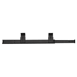 Knape and Vogt 8150 Variable Height Keyboard Slide Under-Mount Stay-Close Black 18