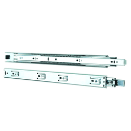 Knape And Vogt 8400RV Drawer Slide with Full Extension and Stay-Close Detent, 100lb Capacity, Anochrome Finish