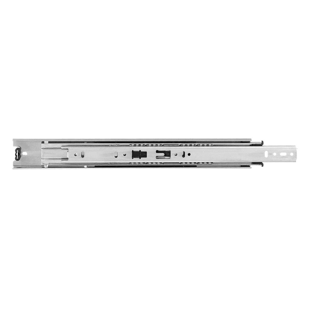 Knape And Vogt 8400 Drawer Slide with 100lb Capacity, Full Extension, Anochrome, 24"