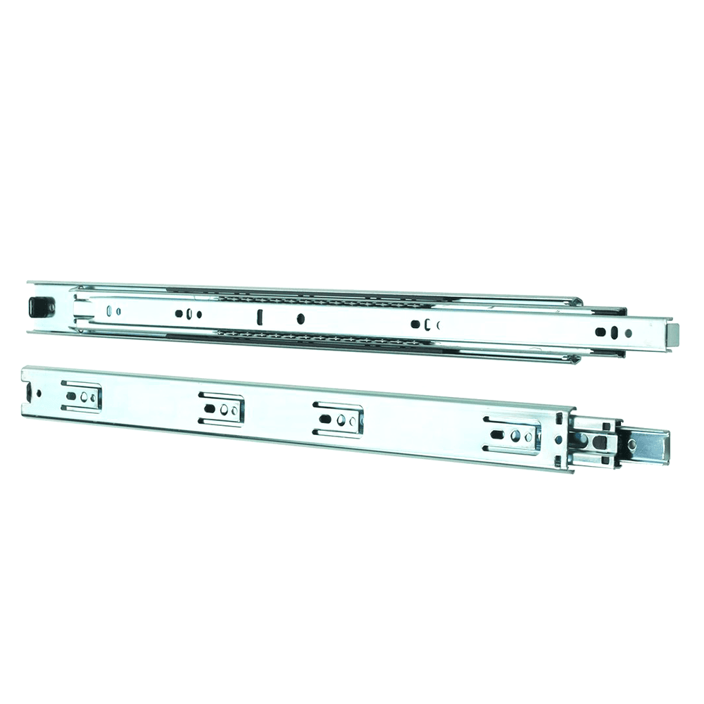 Knape And Vogt 8400 Drawer Slide with 100lb Capacity in Anochrome finish
