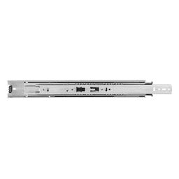 Knape And Vogt 8400 Drawer Slide with 100lb Capacity, Full Extension, Side-Mount, Anochrome, 28" Features