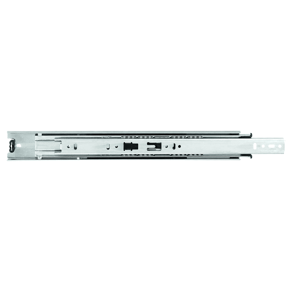 Knape And Vogt 8400RV Drawer Slide with 100lb Capacity, Full Extension, Anochrome finish