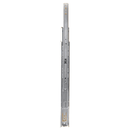 Knape And Vogt 8414 Hold-Out Drawer Slide with 100lb Capacity, Full Extension, Side-Mount, Anochrome, 24"