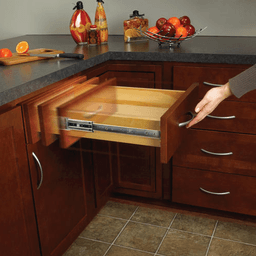 Side-Mount Drawer Slide for Framed and Frameless Cabinetry