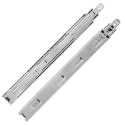 Knape And Vogt 8605 Heavy-Duty Drawer Slide with 140lb Capacity, Side-Mount, Zinc, 20 inches - Image 1