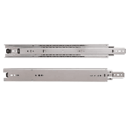 Knape And Vogt 8815 Heavy-Duty Drawer Slide with 190lb Capacity, Overtravel Extension and Side-Mount