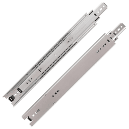 Knape And Vogt Drawer Slide - 8815 Heavy-Duty with 190lb Capacity, Side-Mount, Zinc-Plated, 14