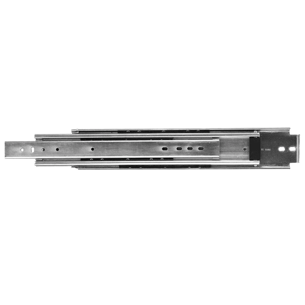 8900 Heavy-Duty Drawer Slide with 500lb Capacity, Full Extension, Side-Mount, Zinc-Plated, 28"