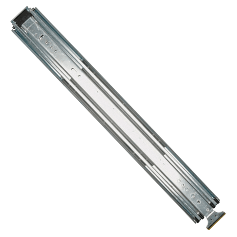 Knape And Vogt 8908 Lock-In/Lock-Out Drawer Slide with 500lb Capacity, Full Extension, Side-Mount, Zinc, 22" - Image 1
