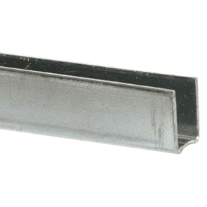Knape And Vogt 995 Lower Channel with 7/16" Shoe and Lightly Curved Bottom for Free Rolling Position on Ball-Bearings