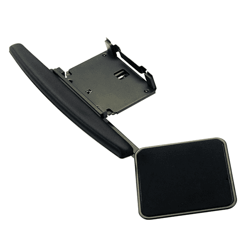 ErgonomX Clamp Tray with Gel Wrist Rest and Mouse Support for Ergonomic Keyboard Positioning